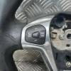 Ford Fiesta Mk7 Steering Wheel 3 Spoke Leather C1883600EA3ZHE 2012 13 14 15 16