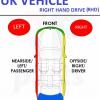 HONDA CR-V WING MIRROR RIGHT SIDE VIEW E9034386 2.2L DSL MAN SUV ESTATE 2007
