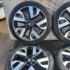 NISSAN PULSAR DIG-T 2014-ON SET OF ALLOY WHEELS+TYRES 18 INCH 215-45-18 N808012