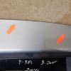 FORD KA 2010 3DR HB BARE TAILGATE BOOT LID IN SILVER