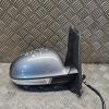 VW GOLF PLUS 2009 DRIVER SIDE FRONT WING MIRROR GREY